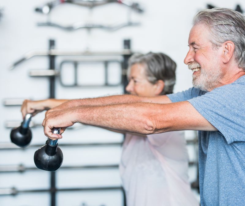 Elderly People Stying Active Image of Elderly People Stying Active